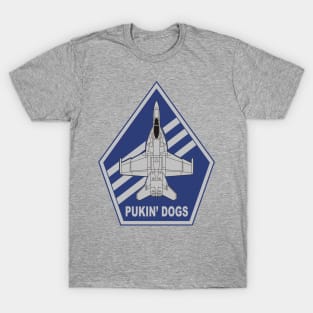 VFA-143 Pukin Dogs - F/A-18 T-Shirt